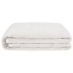 vidaXL Záťažová deka Biela 220 x 260 cm 11 kg 100% Bavlna 205T – Obrázok 4