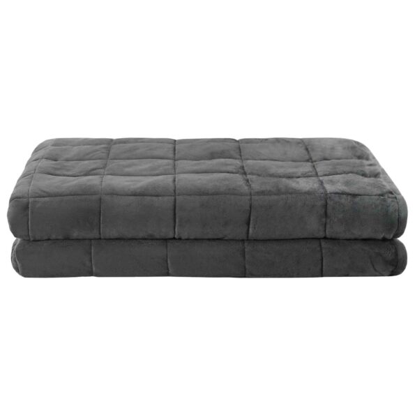 vidaXL Záťažová deka Antracitová 155 x 220 cm 7 kg 100% Bavlna 205T – Obrázok 3