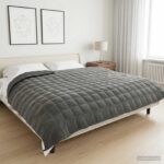 vidaXL Záťažová deka Antracitová 235 x 290 cm 11 kg 100% Bavlna 205T