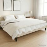 vidaXL Záťažová deka Biela 155 x 220 cm 11 kg 100% Bavlna 205T