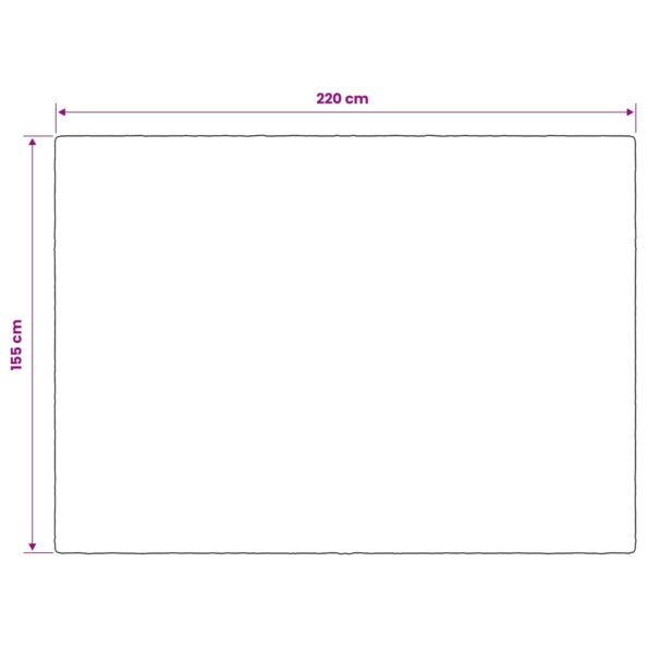 vidaXL Záťažová deka Biela 155 x 220 cm 11 kg 100% Bavlna 205T – Obrázok 8