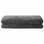 vidaXL Záťažová deka Antracitová 200 x 225 cm 13 kg 100% Bavlna 205T – Obrázok 4