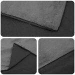 vidaXL Záťažová deka Antracitová 200 x 225 cm 13 kg 100% Bavlna 205T – Obrázok 6