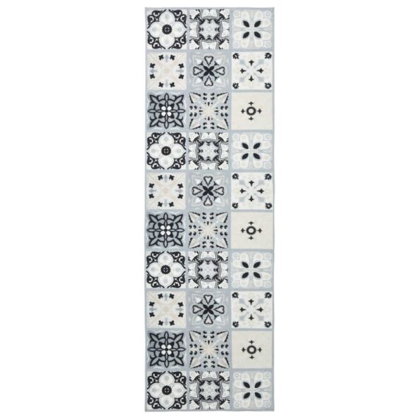 vidaXL Behúň ORIZ 1150 gsm Šedá a čierna – Obrázok 2