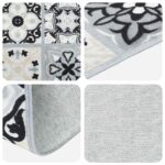vidaXL Behúň ORIZ 1150 gsm Šedá a čierna – Obrázok 3