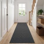 vidaXL Behúň ORIZ 1150 gsm Čierny sieťový vzor