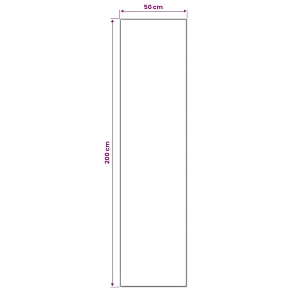 vidaXL Behúň ORIZ 1150 gsm Čierny sieťový vzor – Obrázok 4