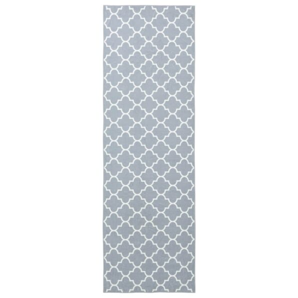 vidaXL Behúň ORIZ 1150 gsm Šedý a biely – Obrázok 2