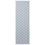vidaXL Behúň ORIZ 1150 gsm Šedý a biely – Obrázok 2