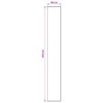 vidaXL Behúň ORIZ 1150 gsm Šedý a biely – Obrázok 4