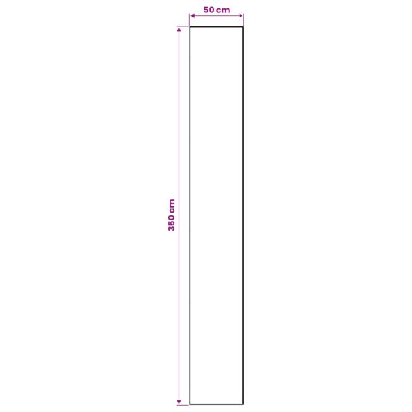 vidaXL Behúň ORIZ 1150 gsm Šedý a biely – Obrázok 4