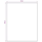 vidaXL Behúň ORIZ 1150 gsm Šedý a biely – Obrázok 4