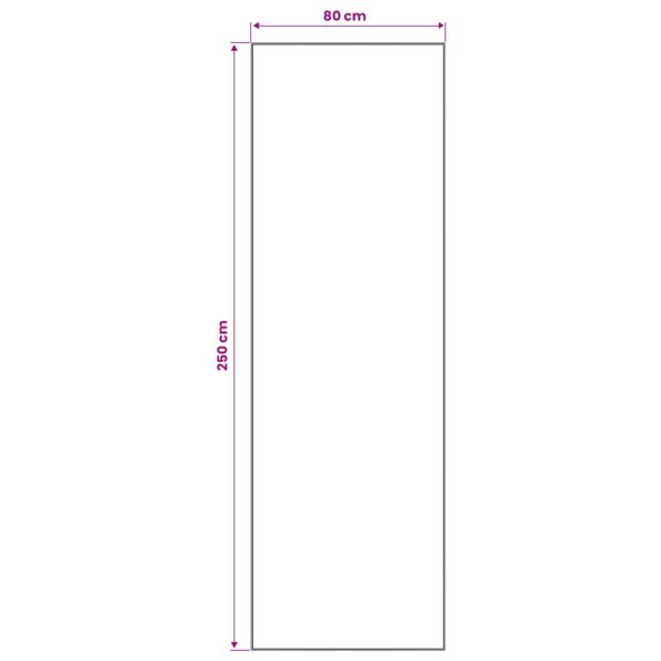 vidaXL Behúň ORIZ 1150 gsm Šedý a biely – Obrázok 4