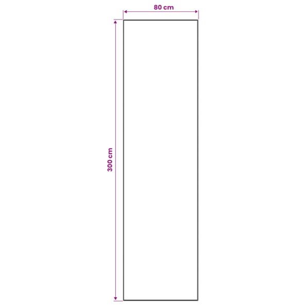 vidaXL Behúň ORIZ 1150 gsm Šedý a biely – Obrázok 4