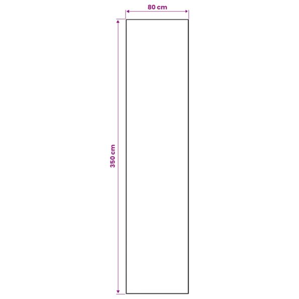 vidaXL Behúň ORIZ 1150 gsm Šedý a biely – Obrázok 4