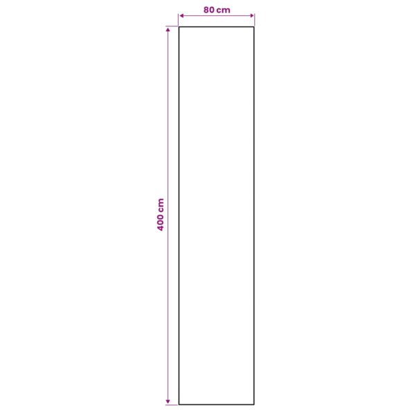 vidaXL Behúň ORIZ 1150 gsm Šedý a biely – Obrázok 4