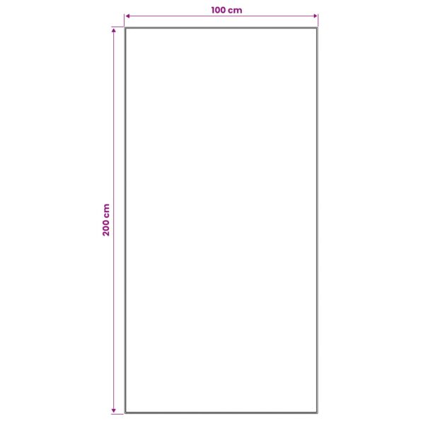 vidaXL Behúň ORIZ 1150 gsm Šedý a biely – Obrázok 4