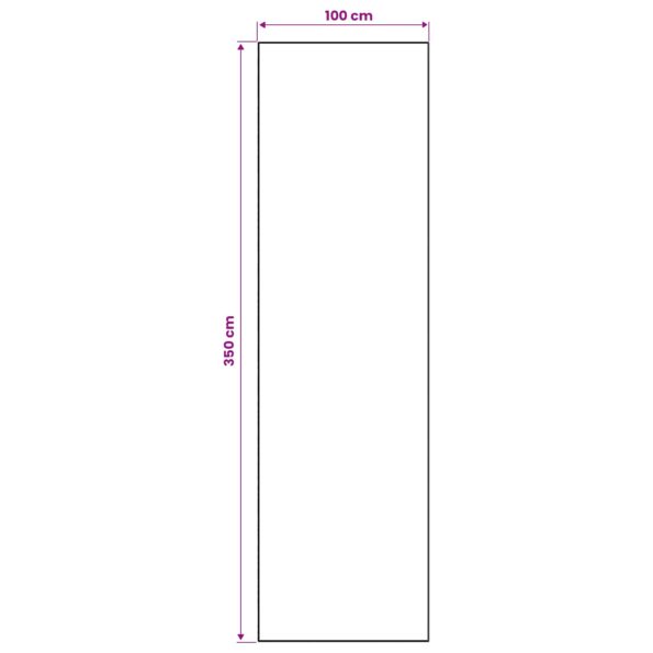 vidaXL Behúň ORIZ 1150 gsm Šedý a biely – Obrázok 4
