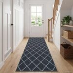 vidaXL Behúň ORIZ 1150 gsm Čierny sieťový vzor