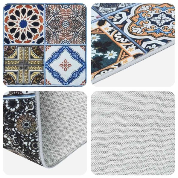 vidaXL Behúň ORIZ 1150 gsm Modrá 100% polyesterová chemická vlákna – Obrázok 3