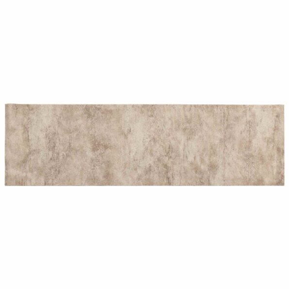 vidaXL Kuchynský koberec Béžový betón 150 x 45 cm 100% polyamid – Obrázok 2