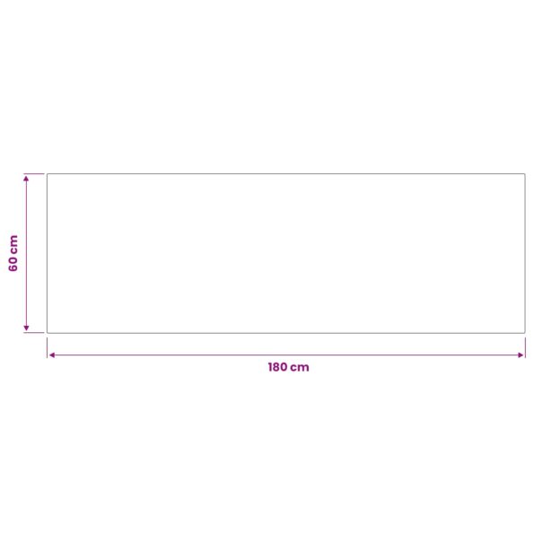 vidaXL Kuchynský koberec sivá mozaika 180 x 60 cm 100% polyamid – Obrázok 3