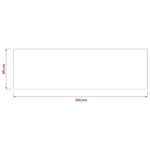 vidaXL Kuchynský koberec Hnedý škandinávsky 150 x 45 cm 100% polyamid – Obrázok 3