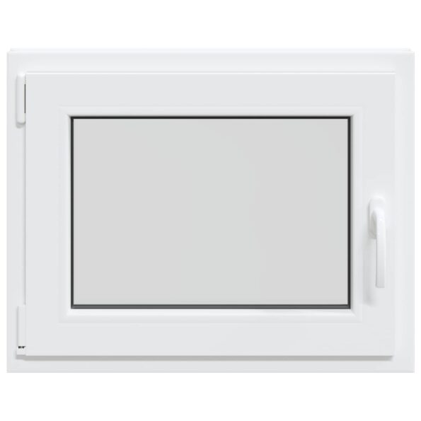vidaXL Biele vnútorné farby okna v suteréne RISOR 70 x 60 cm – Obrázok 4