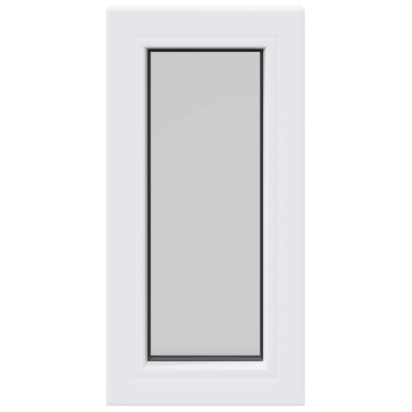 vidaXL Okno na pivnicu vnútorná farba biela RISOR 30 x 40 cm – Obrázok 4