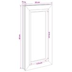 vidaXL Okno na pivnicu vnútorná farba biela RISOR 30 x 40 cm – Obrázok 8