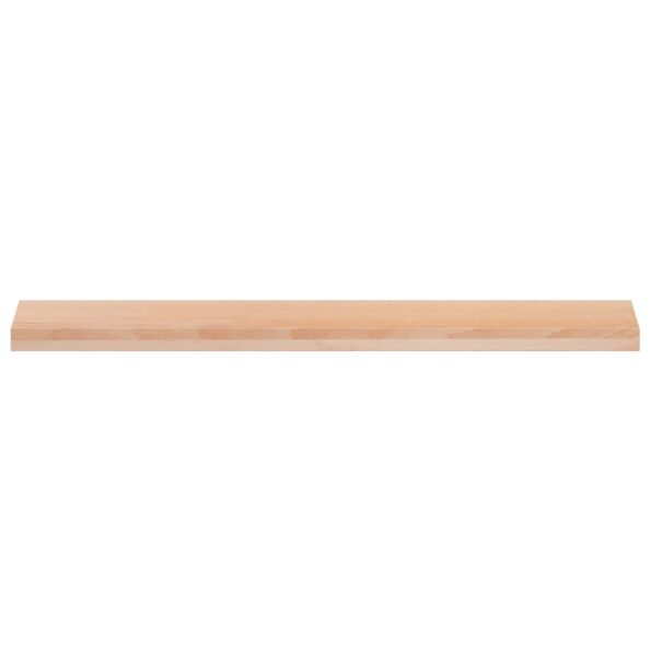 vidaXL Parapety 2 ks Prírodná 110 x 15 x 2 cm Masívne bukové drevo – Obrázok 2