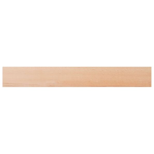vidaXL Parapety 2 ks Prírodná 110 x 15 x 2 cm Masívne bukové drevo – Obrázok 4