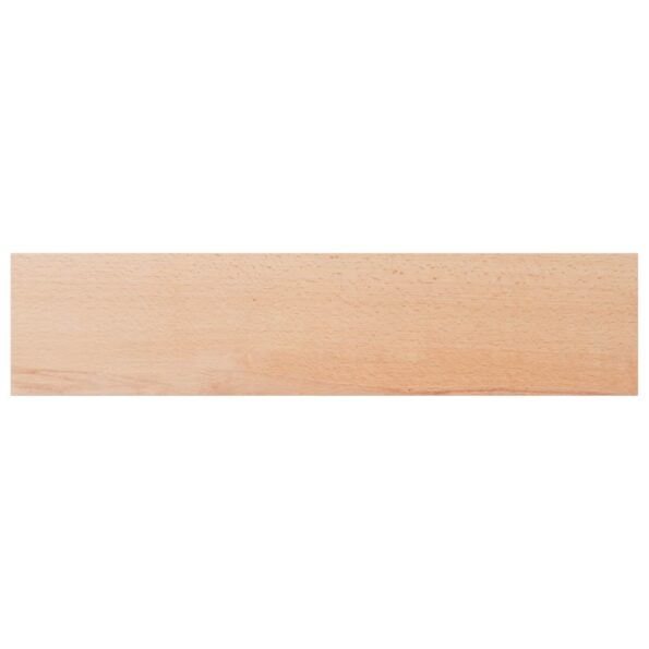 vidaXL Parapety 2 ks Prírodná 120 x 25 x 2 cm Masívne bukové drevo – Obrázok 4