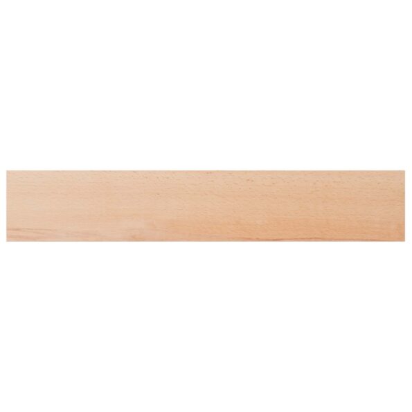 vidaXL Parapety 2 ks Prírodná 160 x 25 x 2 cm Masívne bukové drevo – Obrázok 4