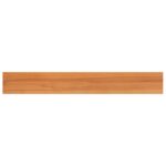 vidaXL Parapety 2 ks Svetlohnedá 110 x 15 x 2 cm Masívne bukové drevo – Obrázok 4