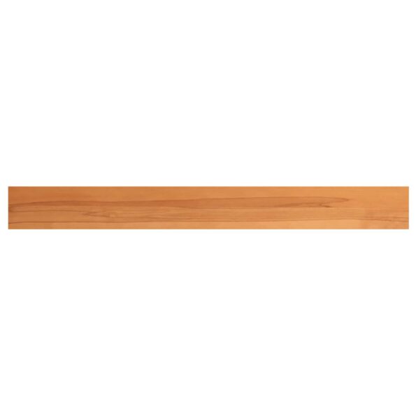 vidaXL Parapety 2 ks Svetlohnedá 140 x 20 x 2 cm Masívne bukové drevo – Obrázok 4