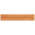 vidaXL Parapety 2 ks Svetlohnedá 160 x 25 x 2 cm Masívne bukové drevo – Obrázok 4