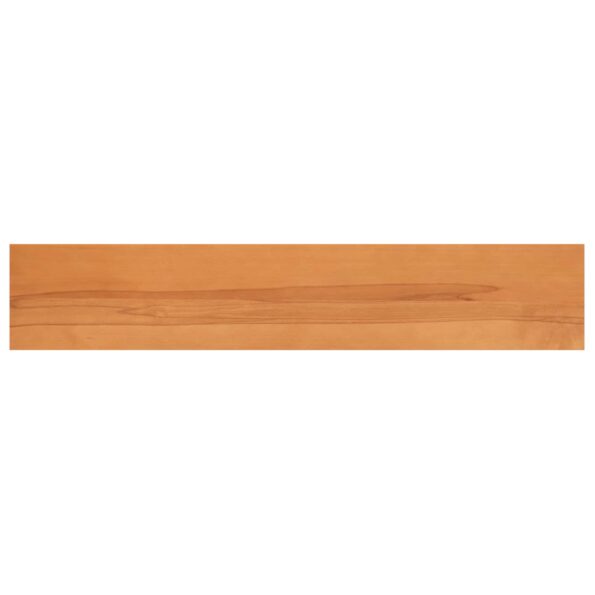 vidaXL Parapety 2 ks Svetlohnedá 160 x 25 x 2 cm Masívne bukové drevo – Obrázok 4