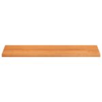 vidaXL Parapety 2 ks Svetlohnedá 160 x 40 x 2 cm Masívne bukové drevo – Obrázok 2