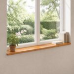 vidaXL Parapety 2 ks Svetlohnedá 160 x 40 x 2 cm Masívne bukové drevo – Obrázok 9