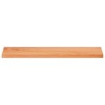 vidaXL Parapety 2 ks Lakovaný 110 x 25 x 2 cm Masívne bukové drevo – Obrázok 2