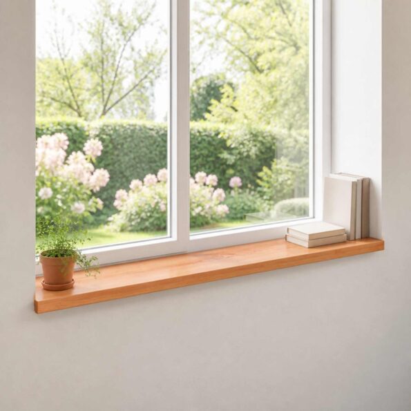 vidaXL Parapety 2 ks Lakovaný 110 x 40 x 2 cm Masívne bukové drevo – Obrázok 8