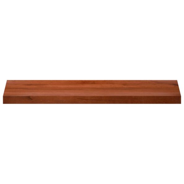 vidaXL Parapety 2 ks Hnedá 100 x 25 x 2 cm Masívne bukové drevo – Obrázok 2