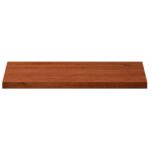 vidaXL Parapety 2 ks Hnedá 90 x 40 x 2 cm Masívne bukové drevo – Obrázok 2