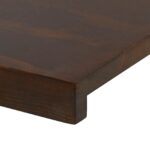 vidaXL Parapety 2 ks Tmavohnedá 100 x 20 x 2 cm Masívne bukové drevo – Obrázok 5