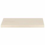 vidaXL Parapety 2 ks Biela 70 x 30 x 2 cm Masívne dubové drevo – Obrázok 3
