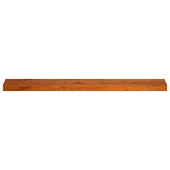 vidaXL Parapety 2 ks Hnedá 120 x 20 x 2 cm Masívne dubové drevo – Obrázok 3