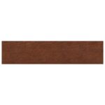 vidaXL Parapety 2 ks Tmavohnedá 110 x 25 x 2 cm Masívne dubové drevo – Obrázok 5