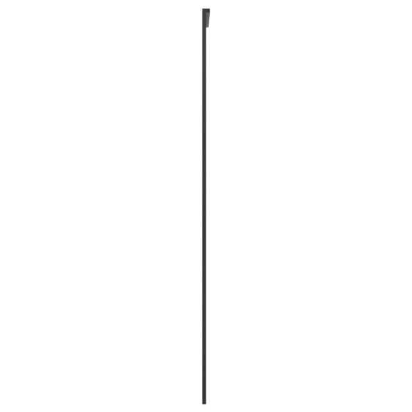 vidaXL Posuvné dvere 102.5 x 205 cm Tvrdené sklo a hliník – Obrázok 4