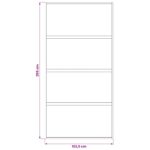 vidaXL Posuvné dvere 102.5 x 205 cm Tvrdené sklo a hliník – Obrázok 6